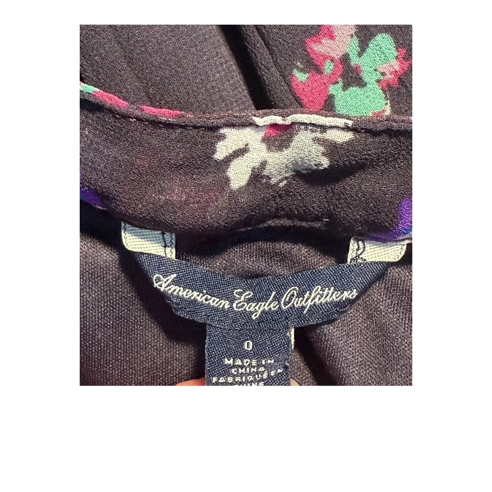 American‎ Eagle Outfitters Floral Mini Skirt Multicolor Size 0